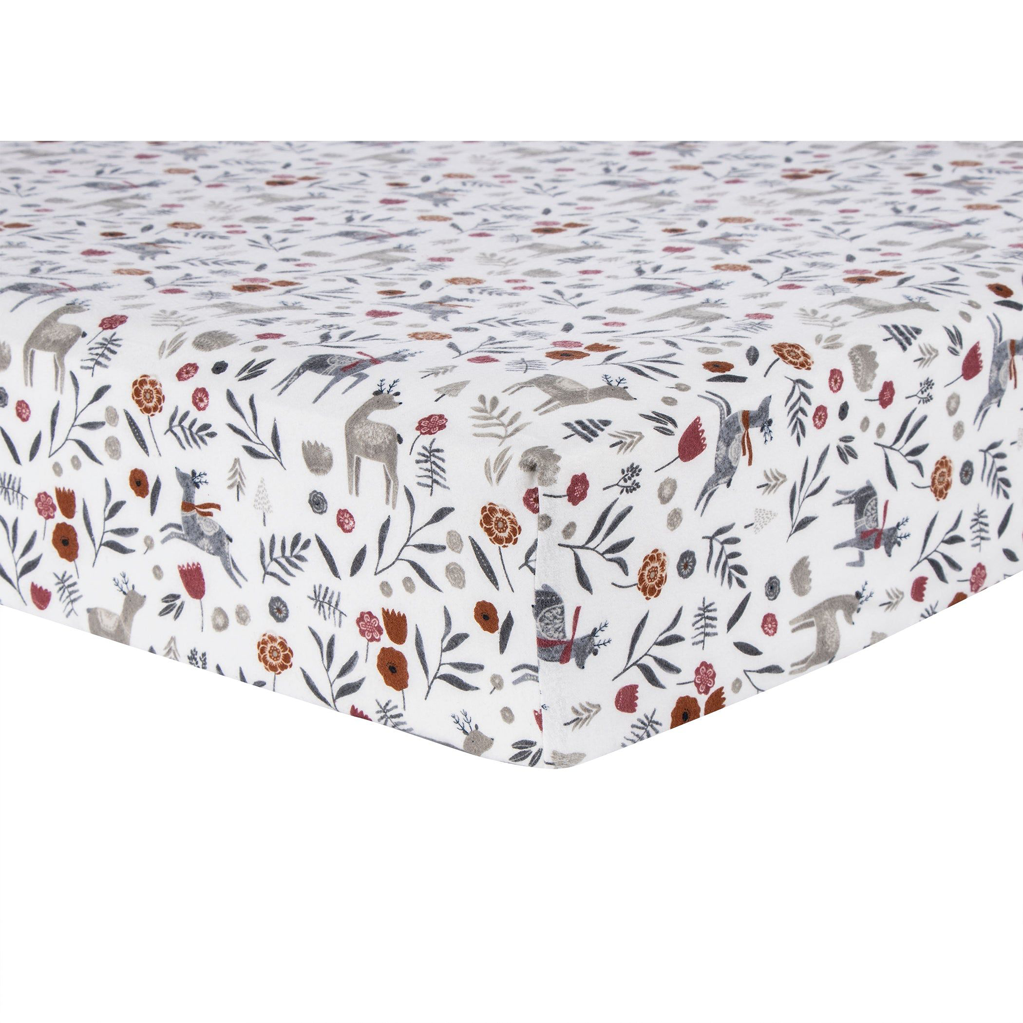 Trend Lab Scandi Folklore Deluxe Flannel Fitted Crib Sheet | Cabela's